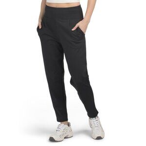 SAGE Black Luxe Harem Active Pants